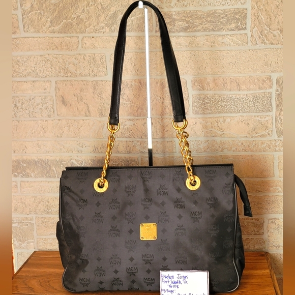 MCM Chain Tote - Picture 1 of 13